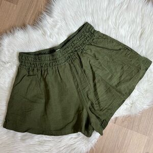 by Anthropologie Somerset Linen Shorts